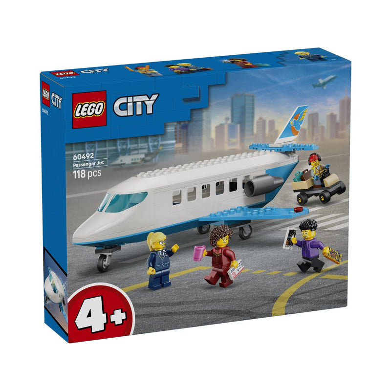 Đồ Chơi Lắp Ráp Máy Bay Chở Khách LEGO CITY 60492 (118 chi tiết) - ảnh 3