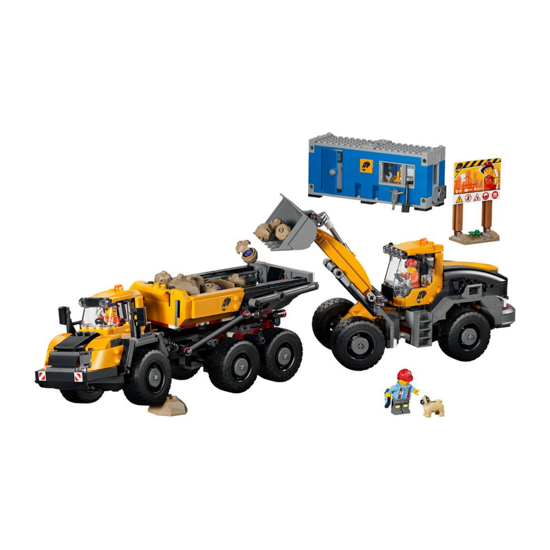 Đồ Chơi Lắp Ráp Phương Tiện Công Trình: Xe Ben Và Xe Xúc Lật LEGO CITY 60494 (1132 chi tiết) - ảnh 5