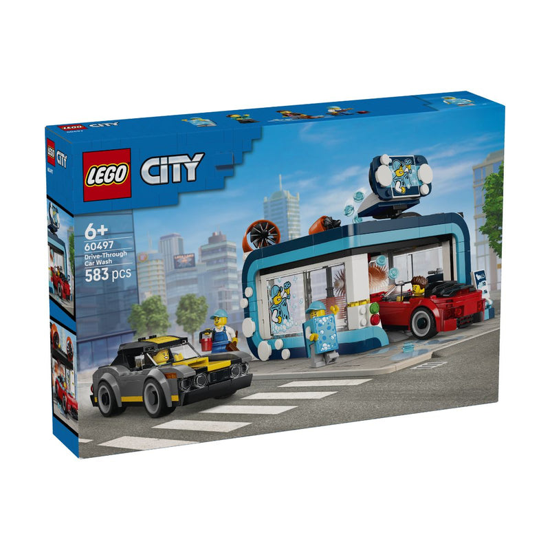Đồ Chơi Lắp Ráp Trạm Rửa Xe Tự Động LEGO CITY 60497 (583 chi tiết) - ảnh 3
