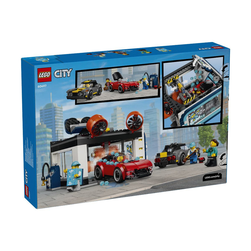 Đồ Chơi Lắp Ráp Trạm Rửa Xe Tự Động LEGO CITY 60497 (583 chi tiết) - ảnh 4