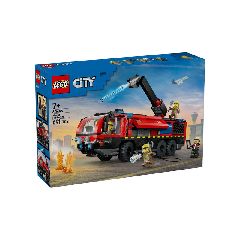 Đồ Chơi Lắp Ráp Xe Chữa Cháy Chuyên Dụng Tại Sân Bay 60499 - ảnh 3