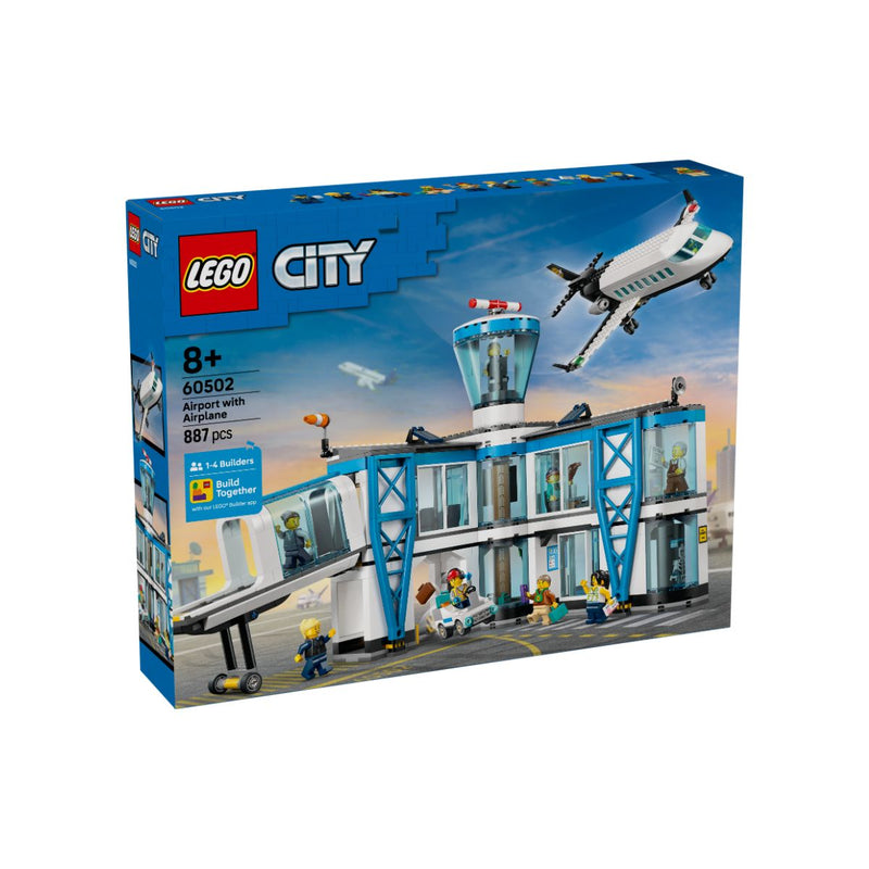 Đồ Chơi Lắp Ráp Sân Bay Và Máy Bay LEGO CITY 60502 (887 chi tiết) - ảnh 2