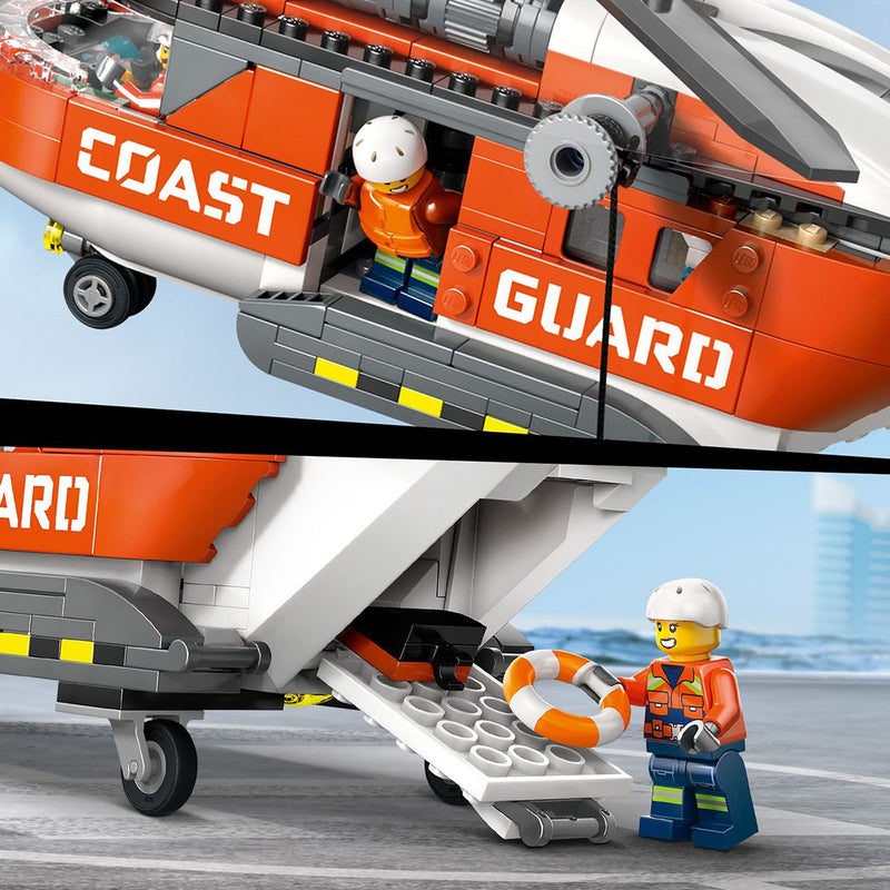 Đồ Chơi Lắp Ráp Trực Thăng Bảo Vệ Bờ Biển LEGO CITY 60503 (551 chi tiết) - ảnh 5