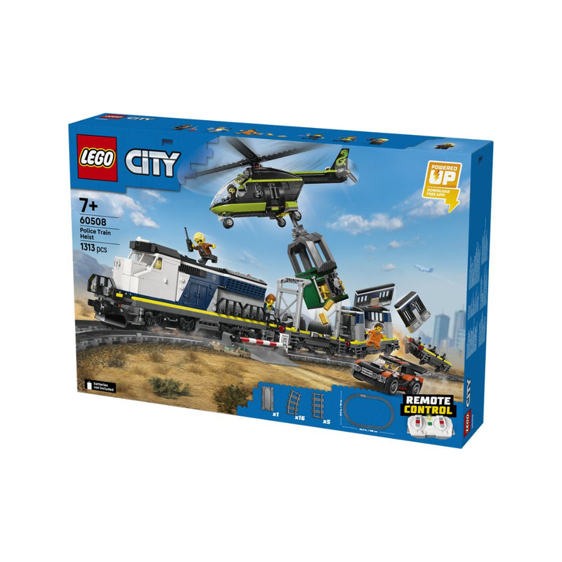 Đồ Chơi Lắp Ráp Vụ Cướp Tàu Hỏa Cảnh Sát LEGO CITY 60508 (1313 Chi Tiết) - ảnh 4