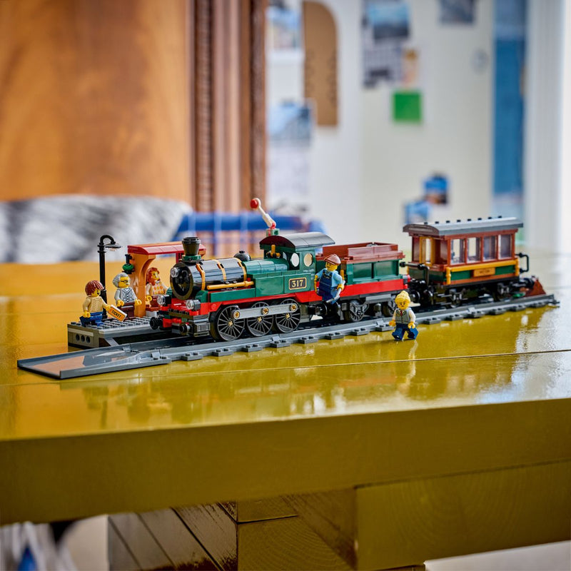 Đồ Chơi Lắp Ráp Tàu Hỏa Hơi Nước Cổ Điển LEGO CITY 60511 (575 chi tiết) - ảnh 6