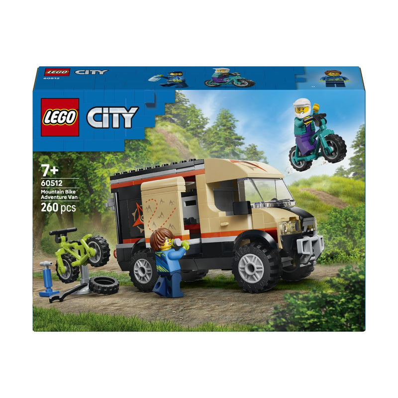 Đồ Chơi Lắp Ráp Xe Dã Ngoại Chở Xe Đạp Địa Hình LEGO CITY 60512 (260 chi tiết) - ảnh 2