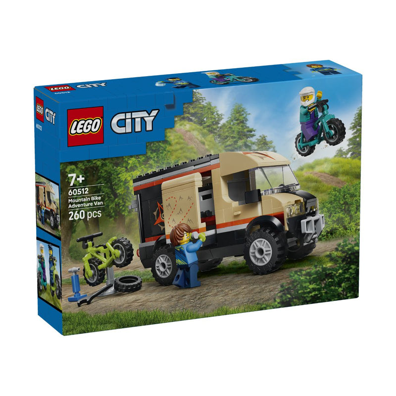 Đồ Chơi Lắp Ráp Xe Dã Ngoại Chở Xe Đạp Địa Hình LEGO CITY 60512 (260 chi tiết) - ảnh 3