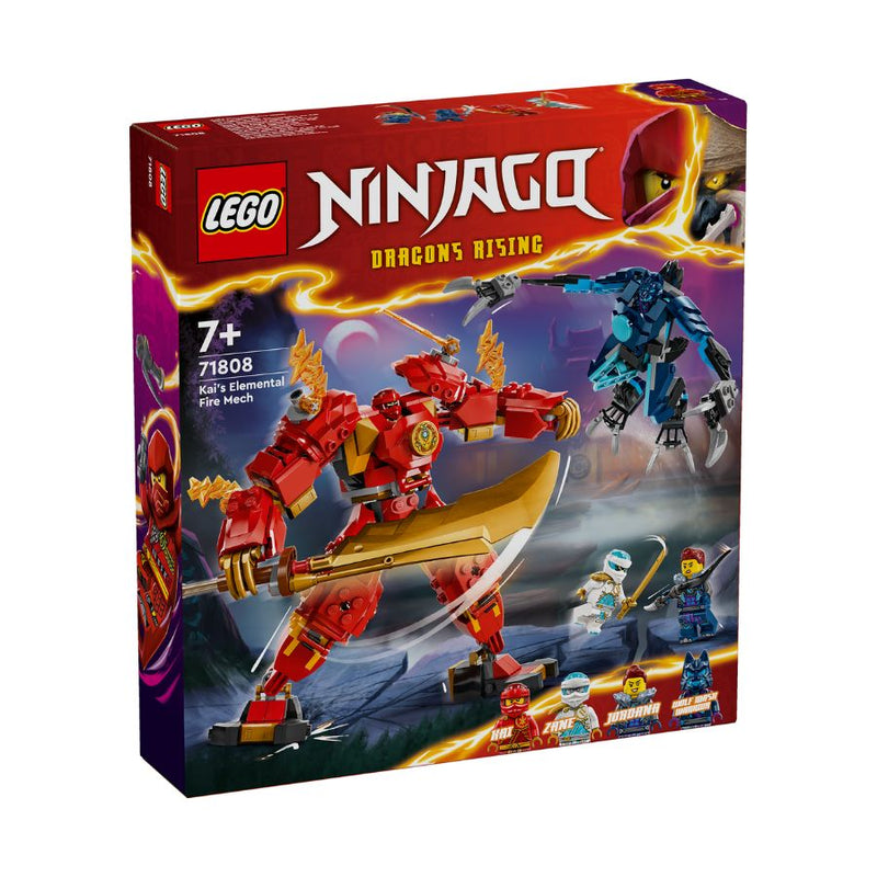 Đồ chơi lắp ráp Chiến giáp lửa của Kai LEGO NINJAGO 71808 (322 chi tiết) - ảnh 2