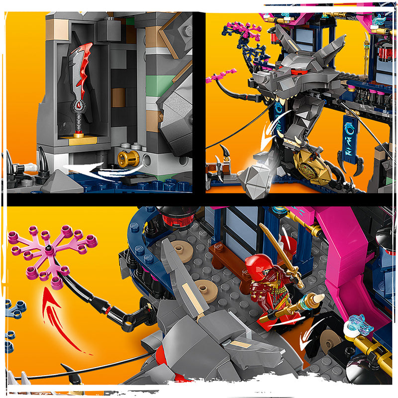 Đồ chơi lắp ráp Tu viện bóng tối của mặt nạ sói LEGO NINJAGO 71813 (1190 chi tiết) - ảnh 5