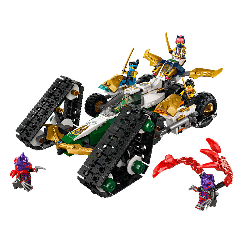 Đồ Chơi Lắp Ráp Siêu Xe Kết Hợp 4 Trong 1 LEGO NINJAGO 71820 (576 chi tiết) - ảnh 3