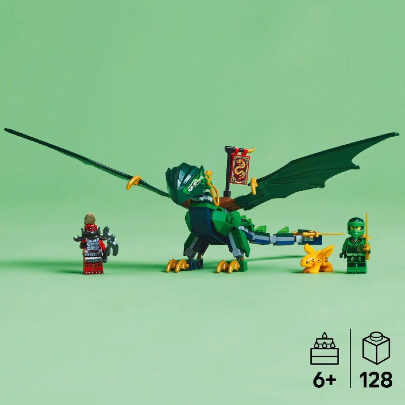 Đồ Chơi Lắp Ráp Rồng Rừng Xanh Của Lloyd LEGO NINJAGO 71829 (128 chi tiết) - ảnh 5