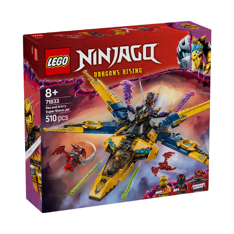 Đồ Chơi Lắp Ráp Chiến Giáp Và Máy Bay Chiến Đấu Của Arin LEGO NINJAGO 71833 (510 chi tiết) - ảnh 2
