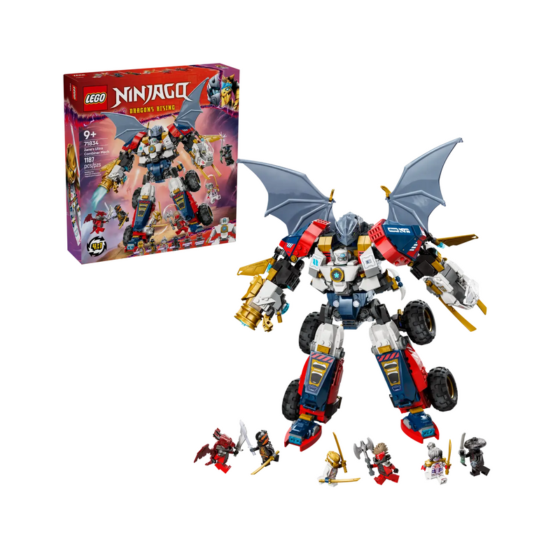 Đồ Chơi Lắp Ráp Chiến Giáp Kết Hợp Của Zane LEGO NINJAGO 71834 (1187 chi tiết)