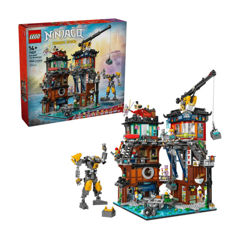 Đồ Chơi Lắp Ráp Xưởng Chế Tạo Thành Phố Ninjago® LEGO NINJAGO 71837
