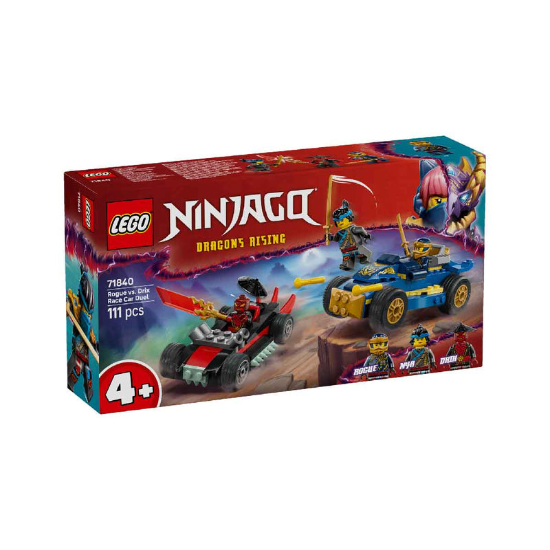 Đồ Chơi Lắp Ráp Rogue Vs. Drix: Trận Chiến Siêu Xe LEGO NINJAGO 71840 (111 chi tiết) - ảnh 2