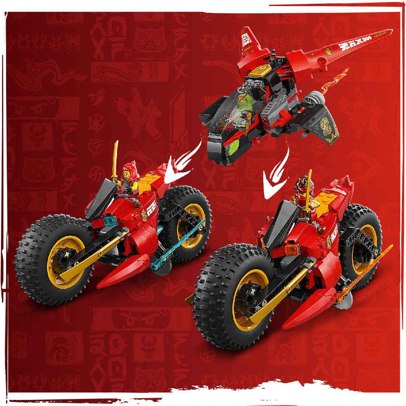 Đồ Chơi Lắp Ráp Xe Chiến Đấu Ninja Siêu Tốc LEGO NINJAGO 71844 (561 chi tiết) - ảnh 6
