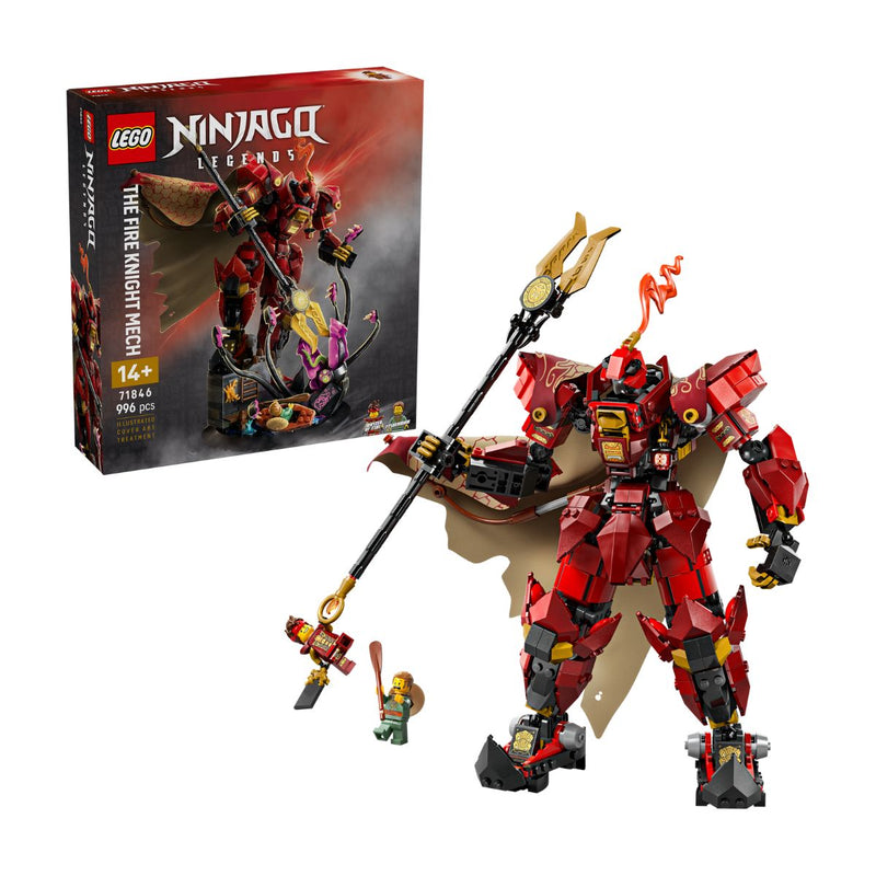Đồ Chơi Lắp Ráp Chiến Giáp Hiệp Sĩ Lửa LEGO NINJAGO 71846 (996 chi tiết)