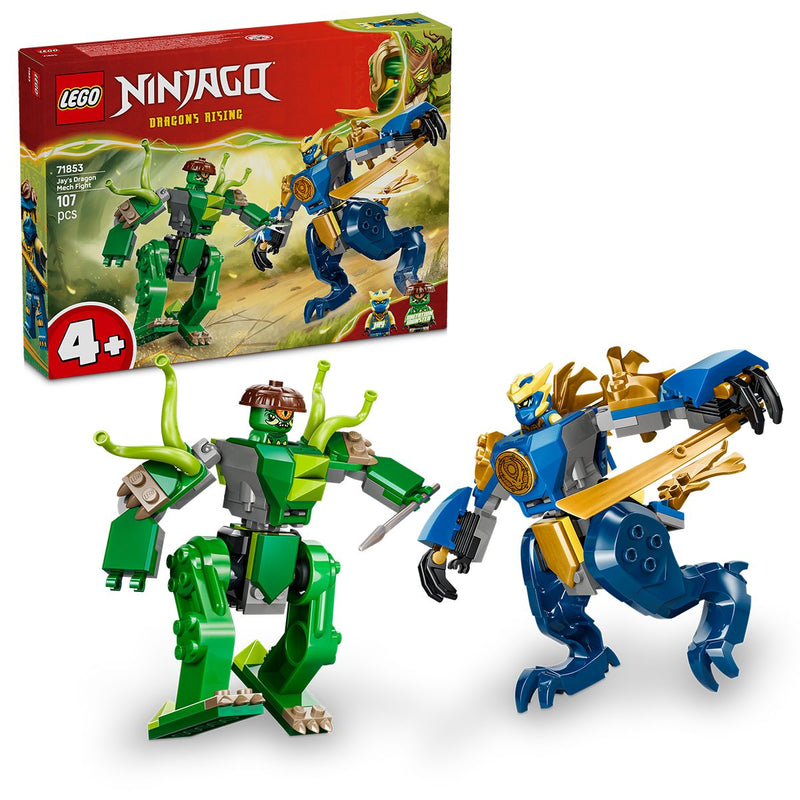 Đồ Chơi Lắp Ráp Chiến Giáp Rồng Của Jay LEGO NINJAGO 71853 (107 Chi Tiết)