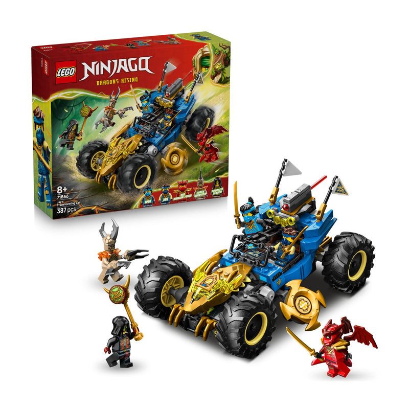 Đồ Chơi Lắp Ráp Xe Biến Hình Của Jay LEGO NINJAGO 71856