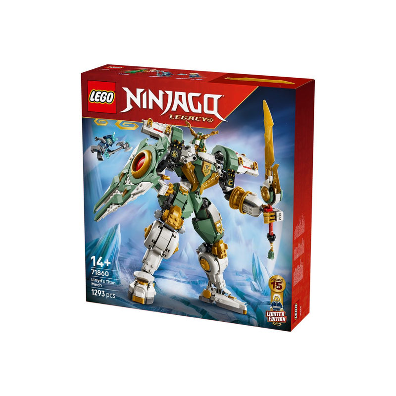 Đồ Chơi Lắp Ráp Chiến Giáp Titan Của Lloyd – Kỷ Niệm 15 Năm LEGO NINJAGO 71860 (1.293 Chi Tiết) - ảnh 4