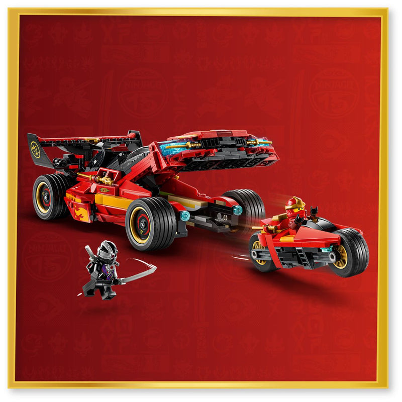 Đồ Chơi Lắp Ráp Siêu Xe X-1 Ninja Charger - Kỷ Niệm 15 Năm LEGO NINJAGO 71867 (691 chi tiết) - ảnh 6