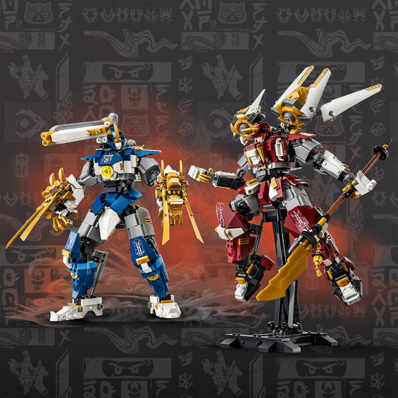 Đồ Chơi Lắp Ráp Bộ Đôi Chiến Giáp Titan LEGO NINJAGO 71870 (1707 chi tiết) - ảnh 6