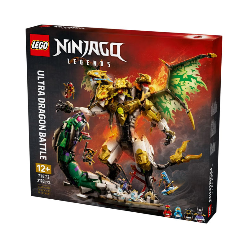 Đồ Chơi Lắp Ráp Đại Chiến Rồng Tối Thượng LEGO NINJAGO 71872 (2178 chi tiết) - ảnh 3