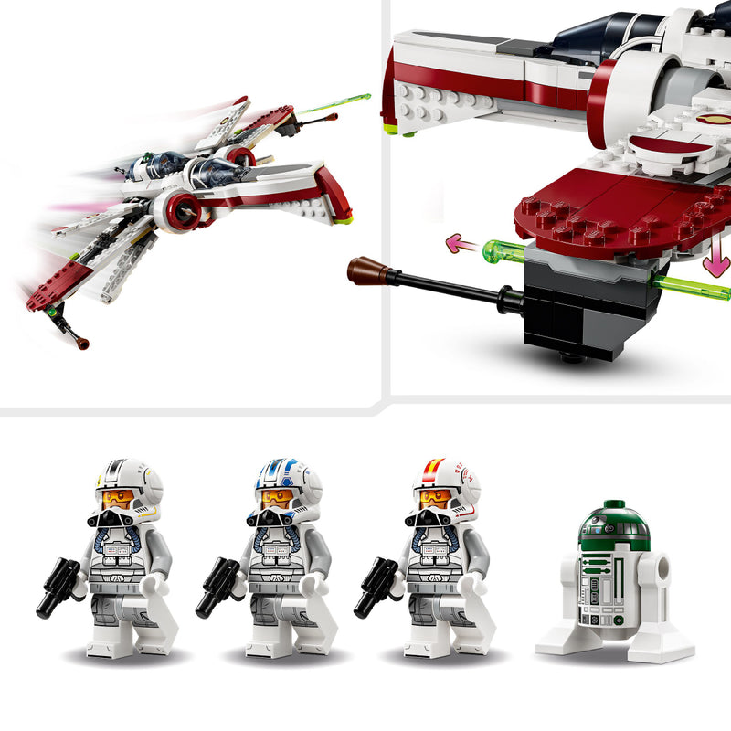 Đồ Chơi Lắp Ráp Chiến Đấu Cơ ARC-170 LEGO STAR WARS 75402 (497 chi tiết) - ảnh 6
