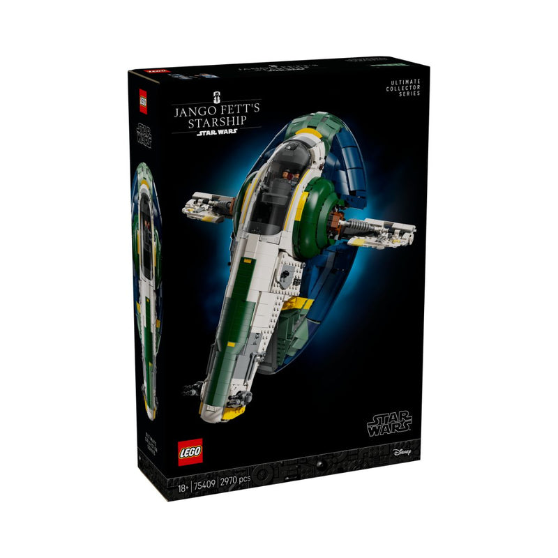 Đồ Chơi Lắp Ráp Tàu Vũ Trụ Lớp Firespray Của Jango Fett LEGO STAR WARS 75409 (2970 chi tiết) - ảnh 2