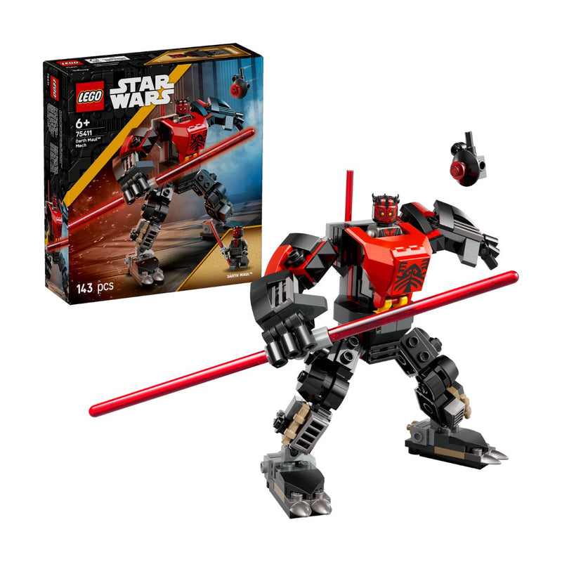 Đồ Chơi Lắp Ráp Chiến Giáp Darth Maul™ LEGO STAR WARS 75411 (143 chi tiết)