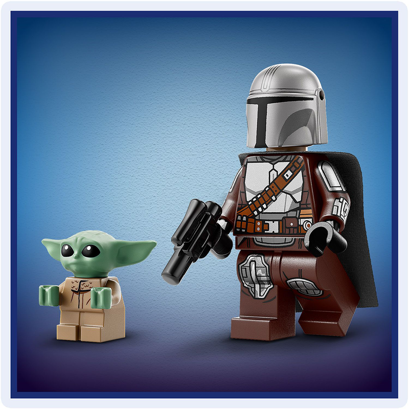 Đồ Chơi Lắp Ráp Chiến Xa Bay Của Mandalorian & Grogu LEGO STAR WARS 75436 (58 chi tiết) - ảnh 6