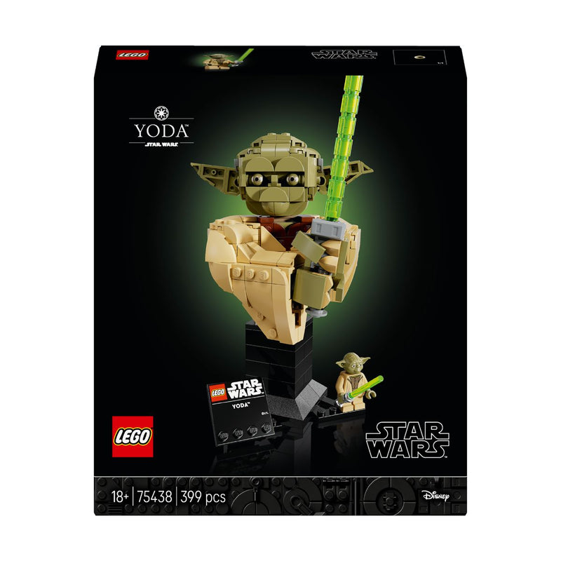 Đồ Chơi Lắp Ráp Tượng Bán Thân Yoda LEGO STAR WARS 75438 (399 Chi Tiết) - ảnh 2