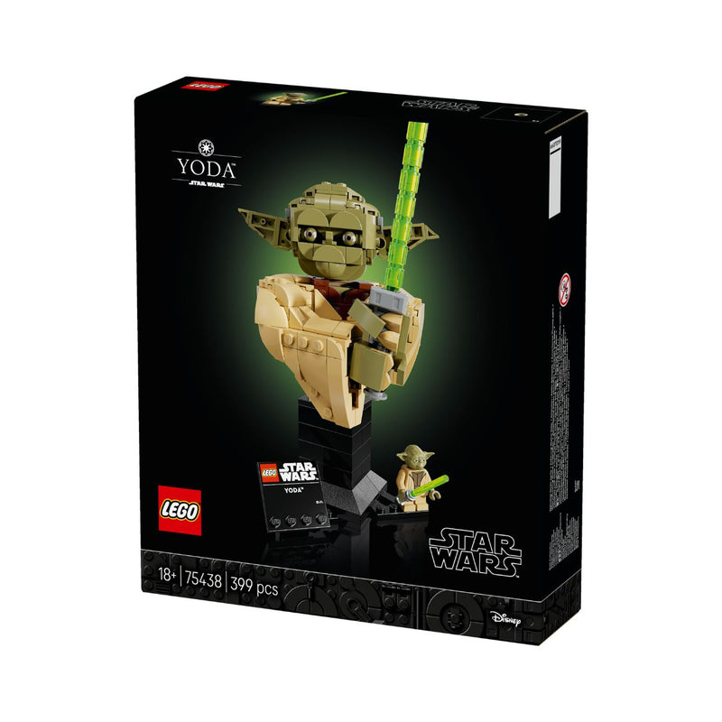 Đồ Chơi Lắp Ráp Tượng Bán Thân Yoda LEGO STAR WARS 75438 (399 Chi Tiết) - ảnh 3