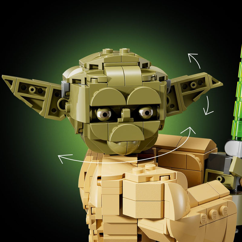 Đồ Chơi Lắp Ráp Tượng Bán Thân Yoda LEGO STAR WARS 75438 (399 Chi Tiết) - ảnh 6