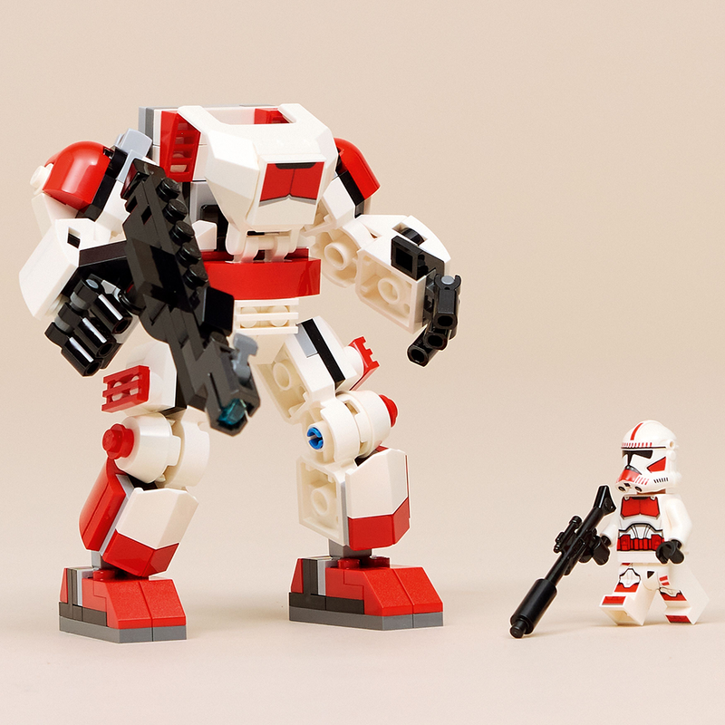 Đồ Chơi Lắp Ráp Chiến Giáp Binh Sĩ Clone Shock LEGO STAR WARS 75448 - ảnh 5