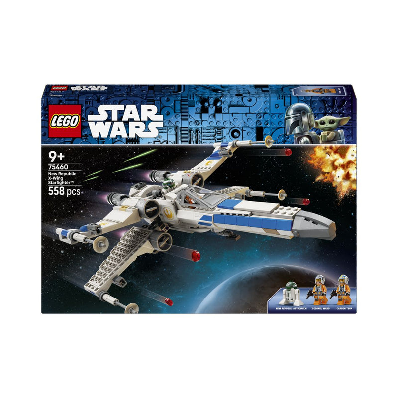 Đồ Chơi Lắp Ráp Chiến Đấu Cơ X-Wing Thuộc New Republic LEGO STAR WARS 75460 (558 Chi Tiết) - ảnh 2