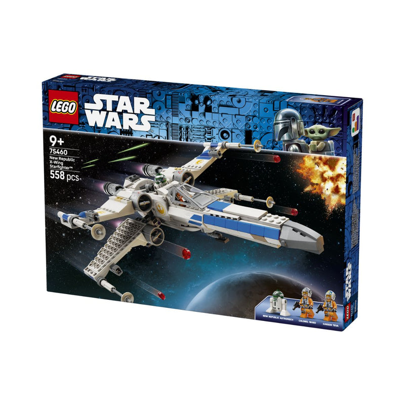 Đồ Chơi Lắp Ráp Chiến Đấu Cơ X-Wing Thuộc New Republic LEGO STAR WARS 75460 (558 Chi Tiết) - ảnh 4