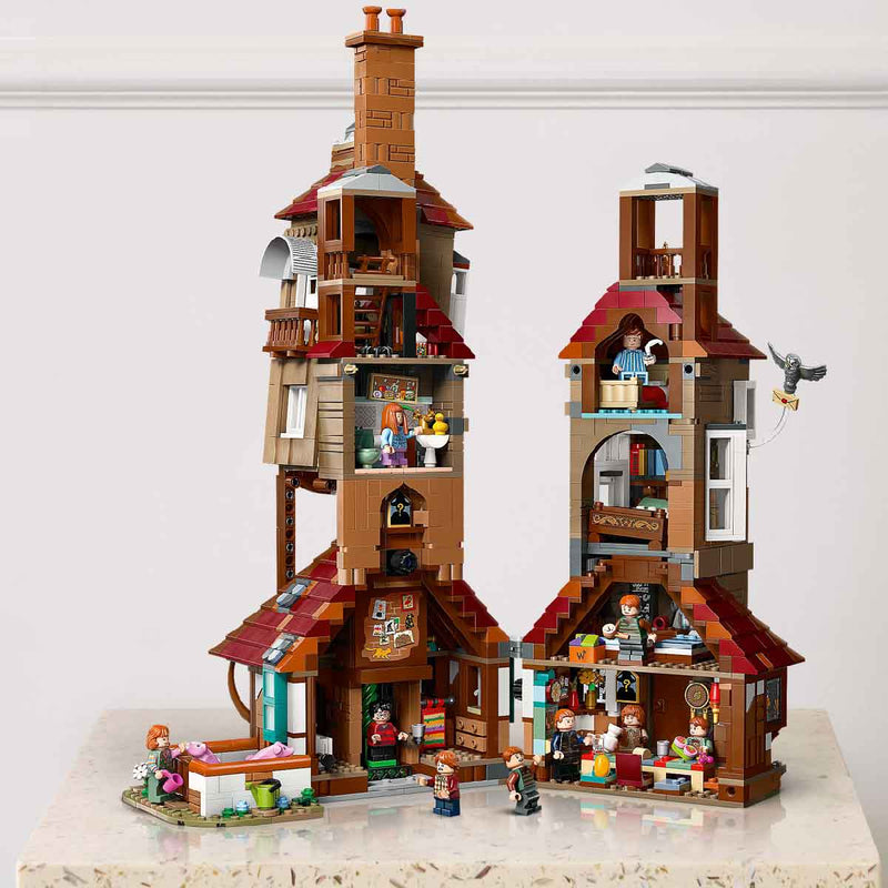 Đồ Chơi Lắp Ráp Trang Trại Hang Sóc Của Gia Đình Weasley LEGO HARRY POTTER 76437 - ảnh 5