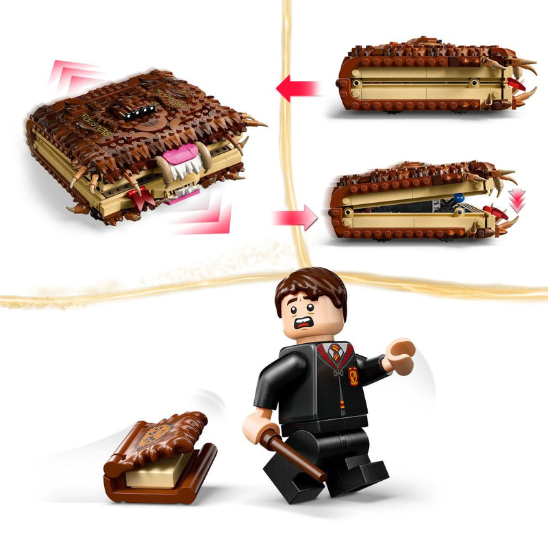 Đồ Chơi Lắp Ráp Harry Potter: Quyển Sách Quái Vật LEGO HARRY POTTER 76449 (518 chi tiết) - ảnh 4
