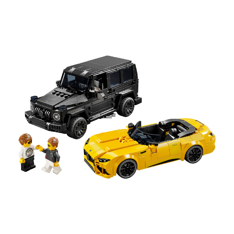 Đồ Chơi Lắp Ráp Siêu Xe Mercedes Amg Gt Roadster 2024 & Amg G63 LEGO SPEED CHAMPIONS 76924 (808 chi tiết) - ảnh 3
