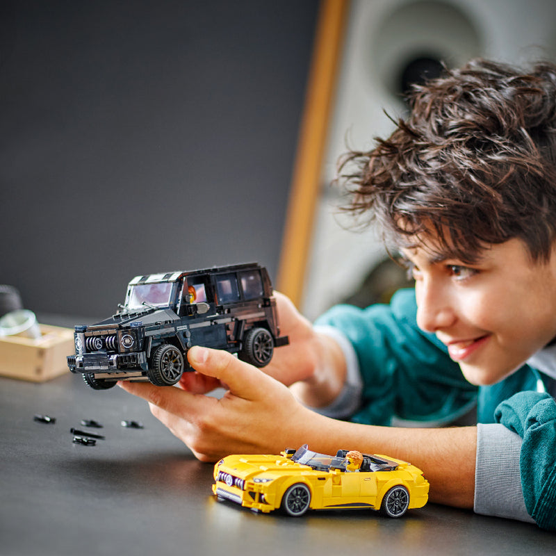 Đồ Chơi Lắp Ráp Siêu Xe Mercedes Amg Gt Roadster 2024 & Amg G63 LEGO SPEED CHAMPIONS 76924 (808 chi tiết) - ảnh 4