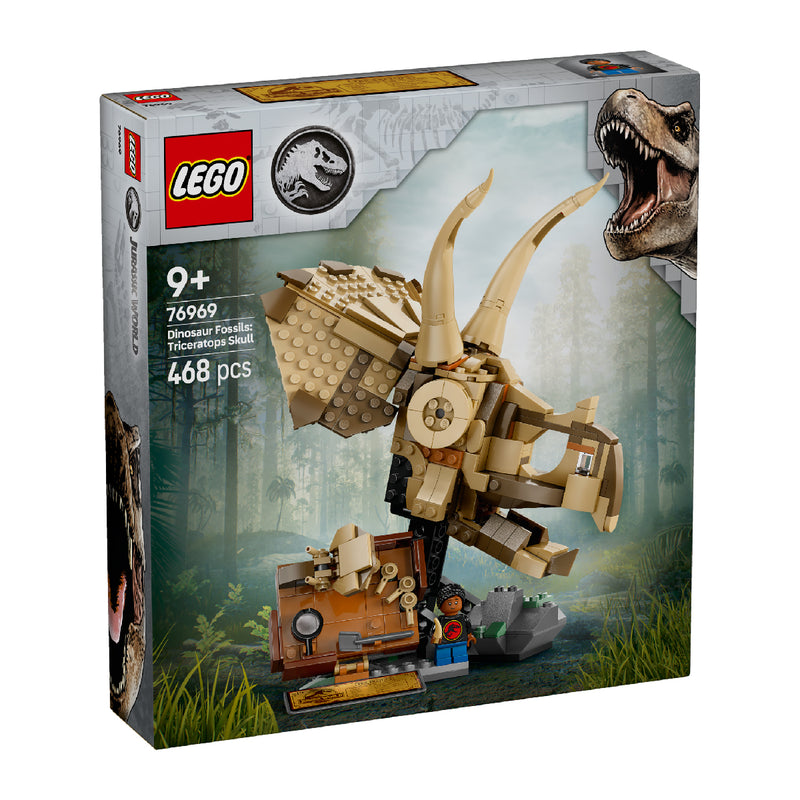 Đồ Chơi Lắp Ráp Đầu Khủng Long Ba Sừng LEGO JURASSIC 76969 (468 chi tiết) - ảnh 2