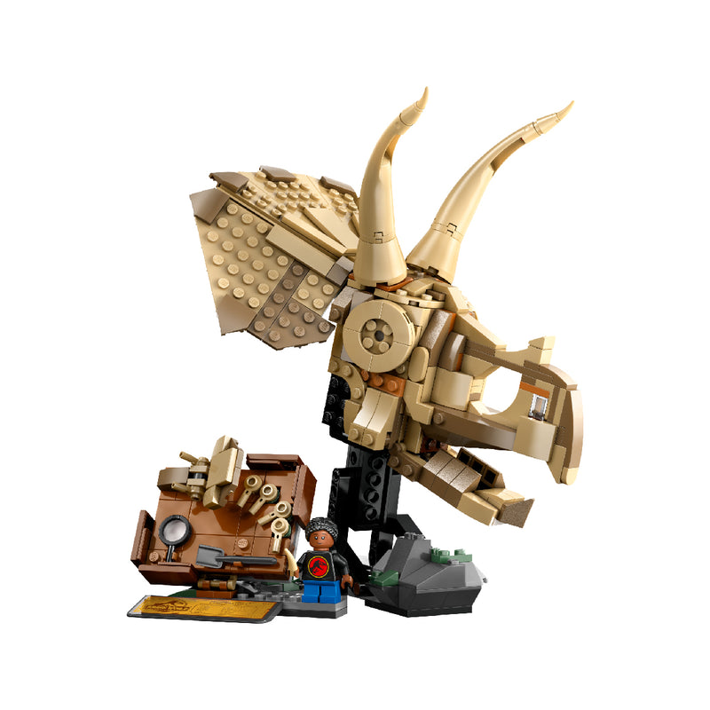 Đồ Chơi Lắp Ráp Đầu Khủng Long Ba Sừng LEGO JURASSIC 76969 (468 chi tiết) - ảnh 3