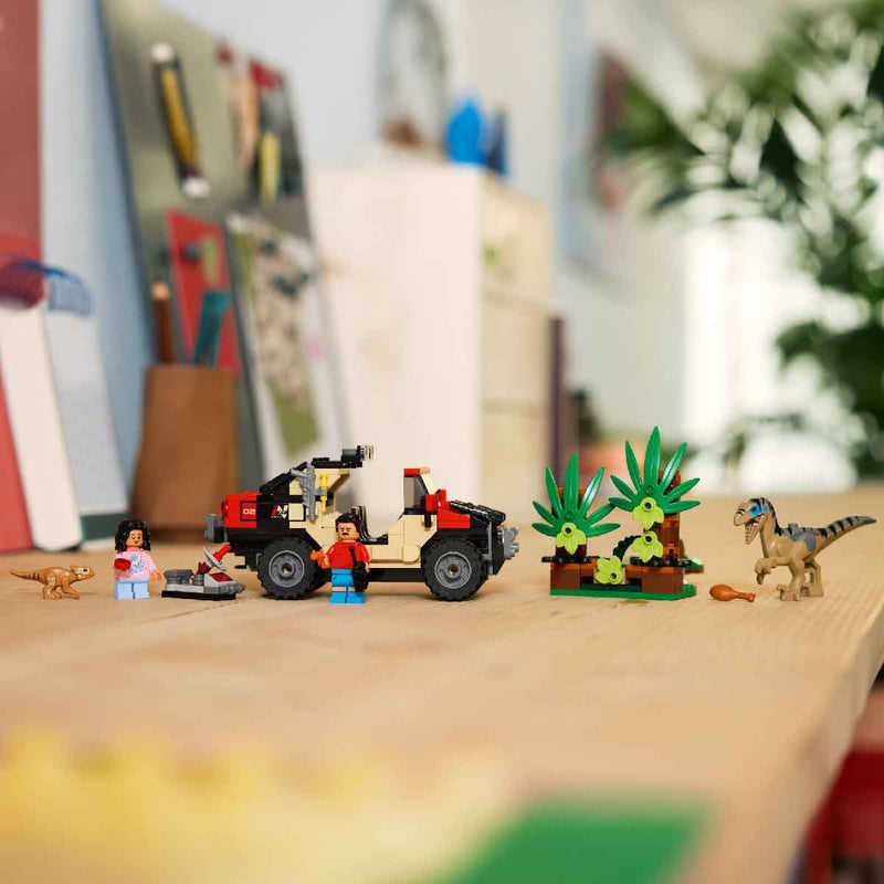 Đồ Chơi Lắp Ráp Cuộc Tẩu Thoát Khỏi Raptor LEGO JURASSIC 76972 (285 chi tiết) - ảnh 5