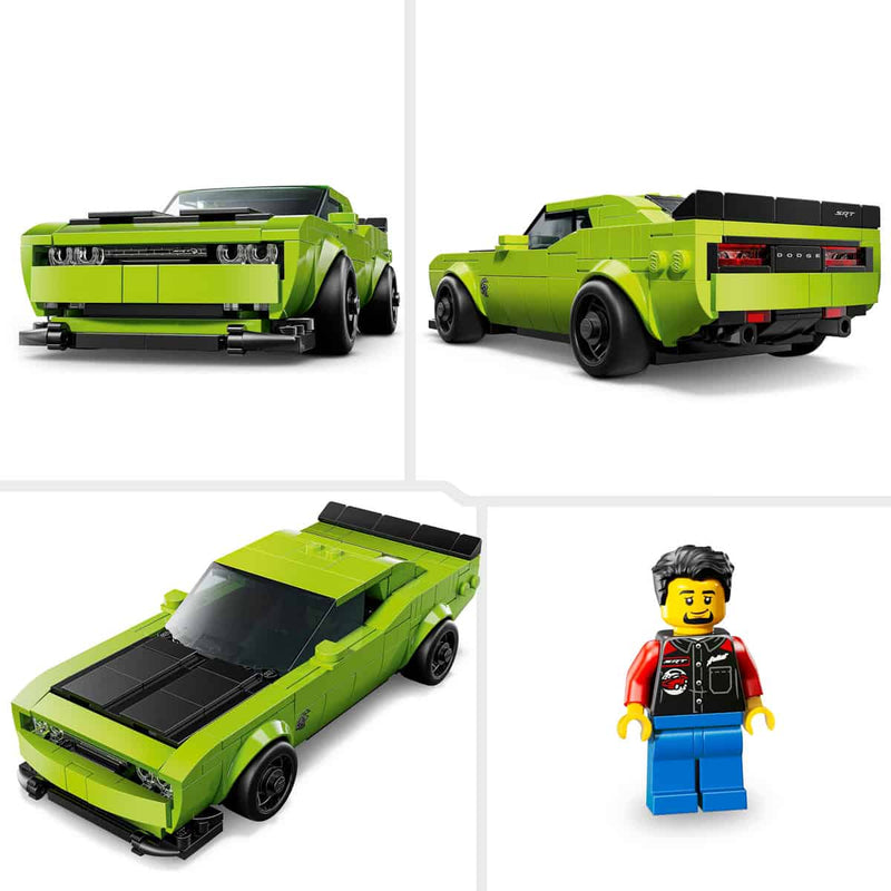 Đồ Chơi Lắp Ráp Xe Thể Thao Dodge Challenger SRT Hellcat LEGO SPEED CHAMPIONS 77237 (390 chi tiết) - ảnh 3