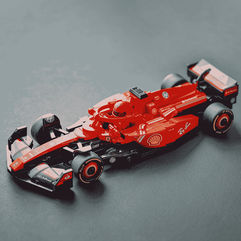 Đồ Chơi Lắp Ráp Xe Đua Ferrari SF-24 F1 LEGO SPEED CHAMPIONS 77242 (275 chi tiết) - ảnh 5