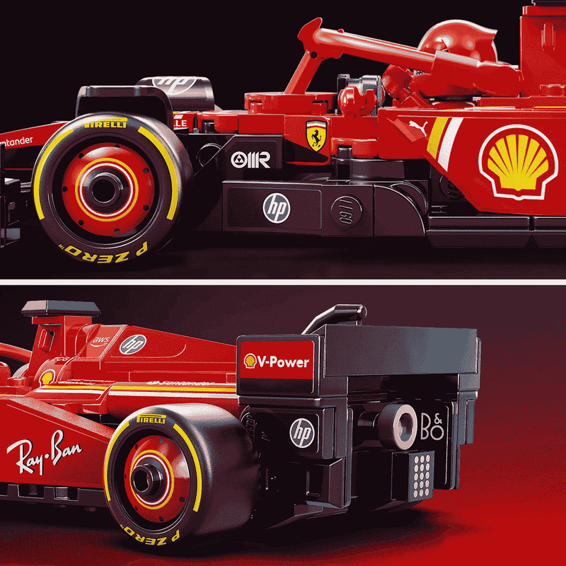 Đồ Chơi Lắp Ráp Xe Đua Ferrari SF-24 F1 LEGO SPEED CHAMPIONS 77242 (275 chi tiết) - ảnh 6
