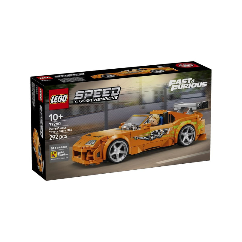 Đồ Chơi Lắp Ráp Xe Toyota Supra MK – Fast & Furious LEGO SPEED CHAMPIONS 77260 (292 chi tiết) - ảnh 3