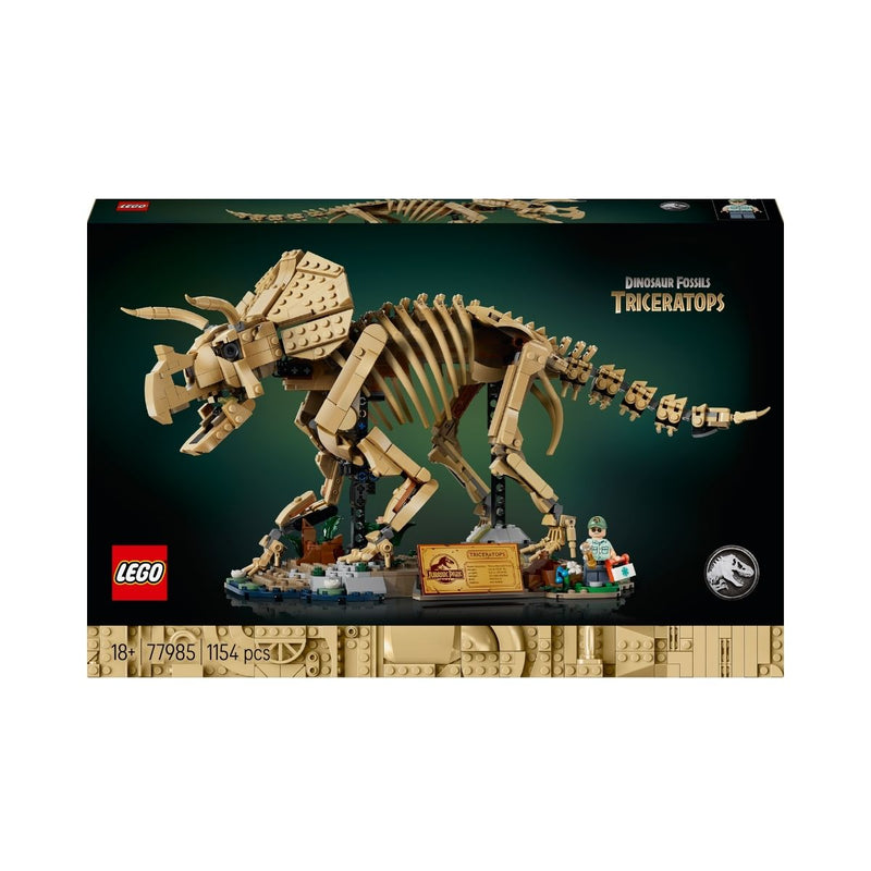 Đồ Chơi Lắp Ráp Hóa Thạch Khủng Long Triceratops LEGO JURASSIC 77985 (1154 chi tiết) - ảnh 2